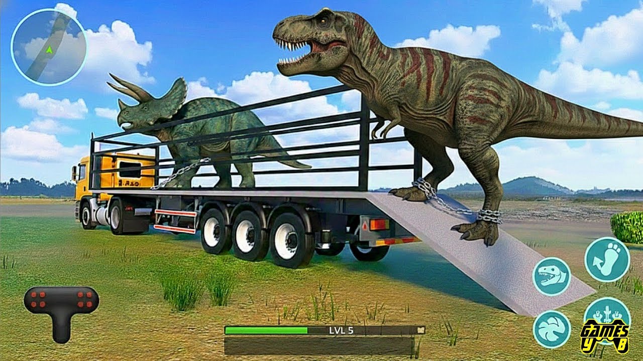 Angry Zoo Wild Dinosaur Truck Transport Game 2026 Part 2 - Android Gameplay