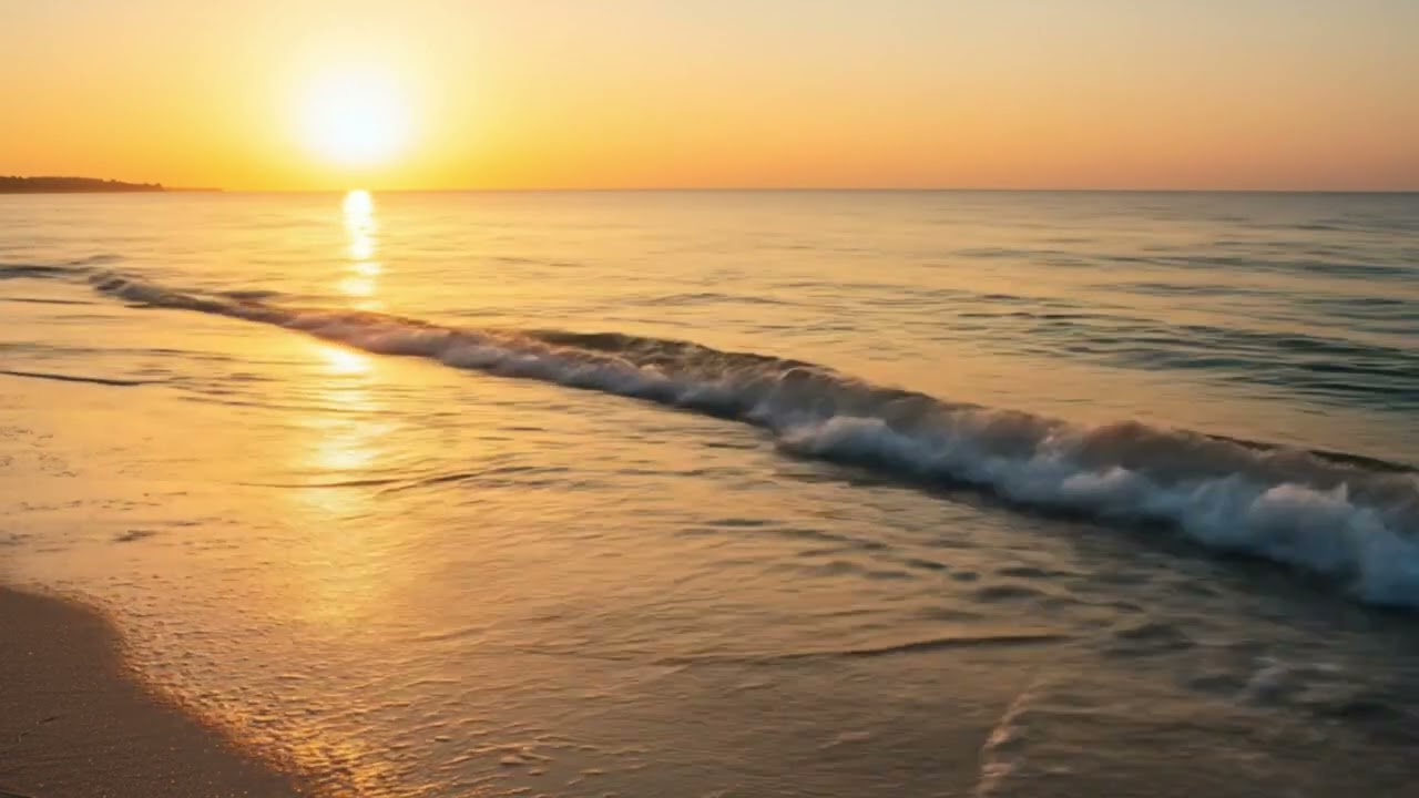 Ocean Waves & Calm Mornings: Relaxing Seashore Sounds 