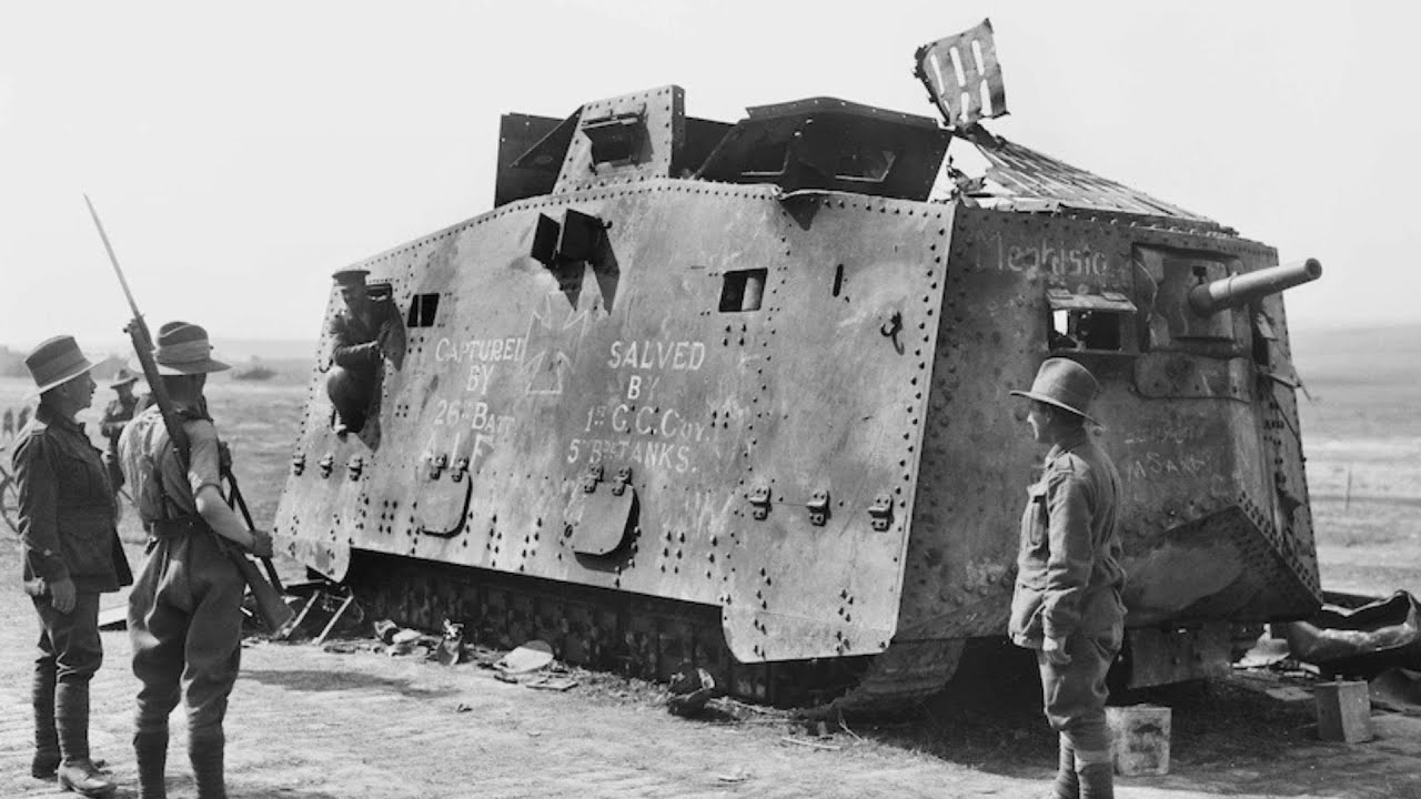 A7V — Germany’s Moving Fortress of World War I