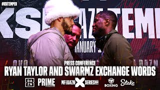 "YOU'RE OBSESSED WITH ME!" - Swarmz and Ryan Taylor have HEATED exchange | Misfits Boxing