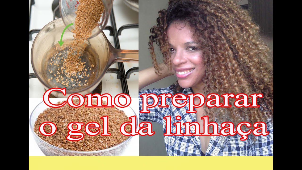 Como fazer gel de linhaça. - YouTube