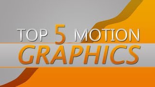 Top 5 Motion Graphics Of The Week