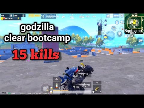 sanhok  2022 Update  PUBG Mobile - Godzilla Đã Xuất Hiện Tại Sanhok | 1 Mình Chống Chọi Nửa Map Trong Bootcamp