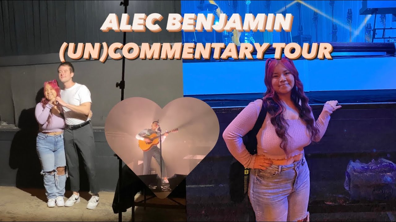 Alec Benjamin Concert vlog // (Un)Commentary Tour San Diego October 15 ...