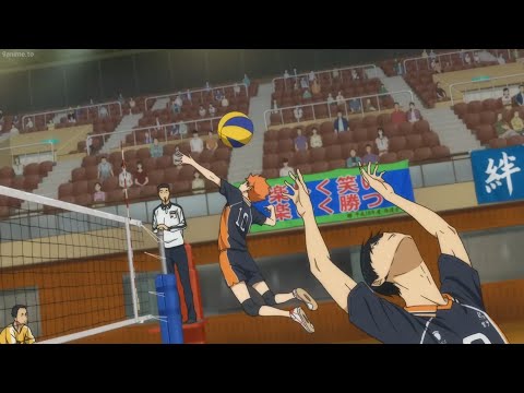 Haikyuu!! Season 2 | Hinata and Kageyama Quick Attack Moments 🔥