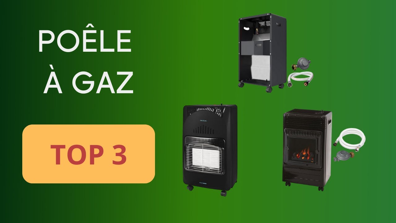 TOP 3 : POÊLE À GAZ 2025 : COMPARATIF SIMPLE ET EFFICACE