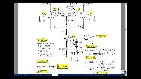 ECE302msu: Chapter 6 - Two Stage Differential Amplifier with Current Source Biasing