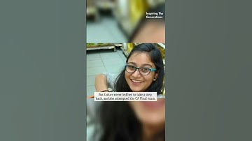 CA who failed six times but secure Rank 1 in Final #camotivation #ca #caresults #icaiexam