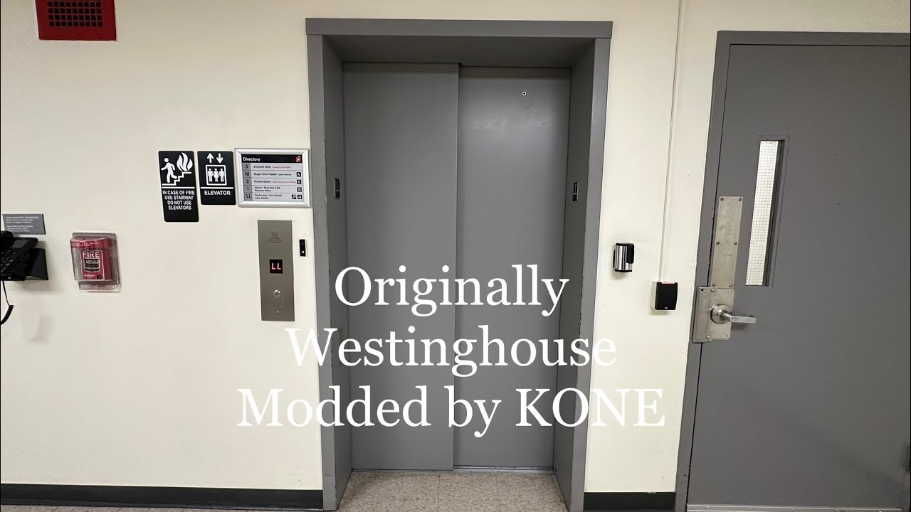 Red Wing Elevator at Museum of Science Boston; Cambridge MA