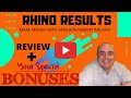 Rhino Results Review! Demo & Bonuses! (How To Make Money With Affiliate Marketing)