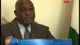 Le pre?sident Alassane Ouattara c'est envole? pour la Core?e du Sud pour une visite ...