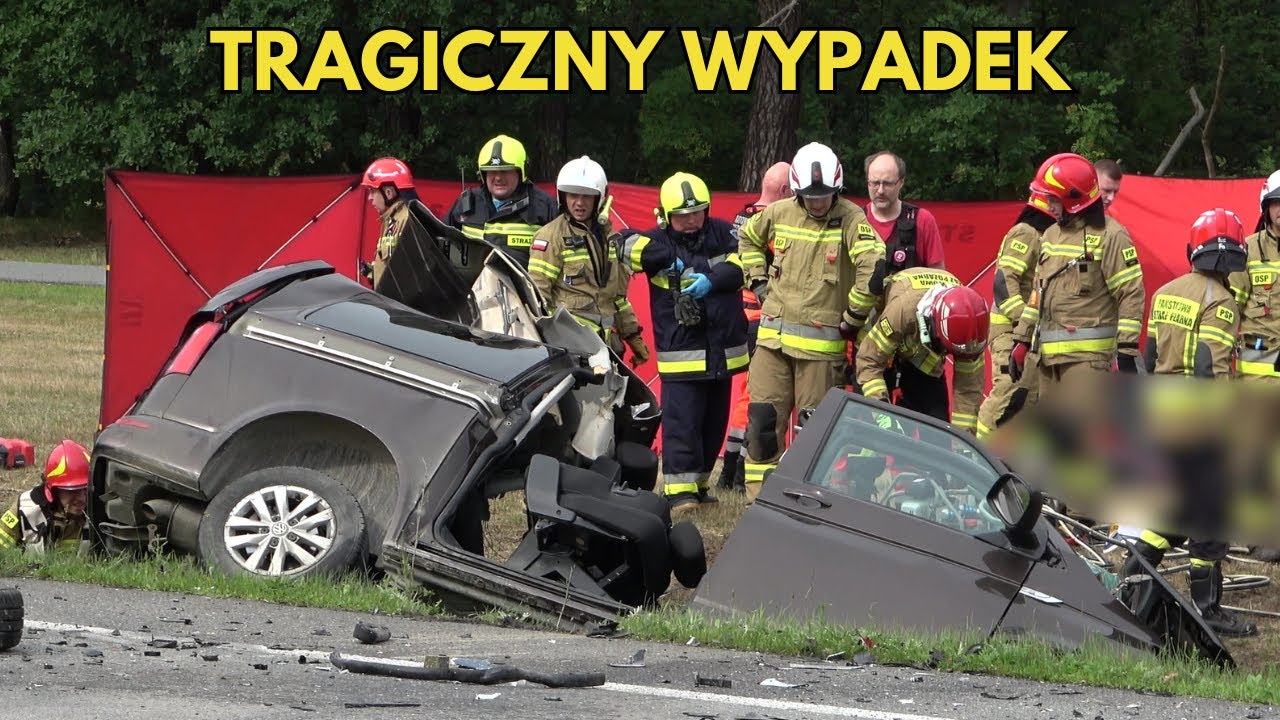 Poczwórnie śmiertelny wypadek ciężarówki i busa na DK70 pod Łowiczem 10.06.2024 - Miejsce akcji