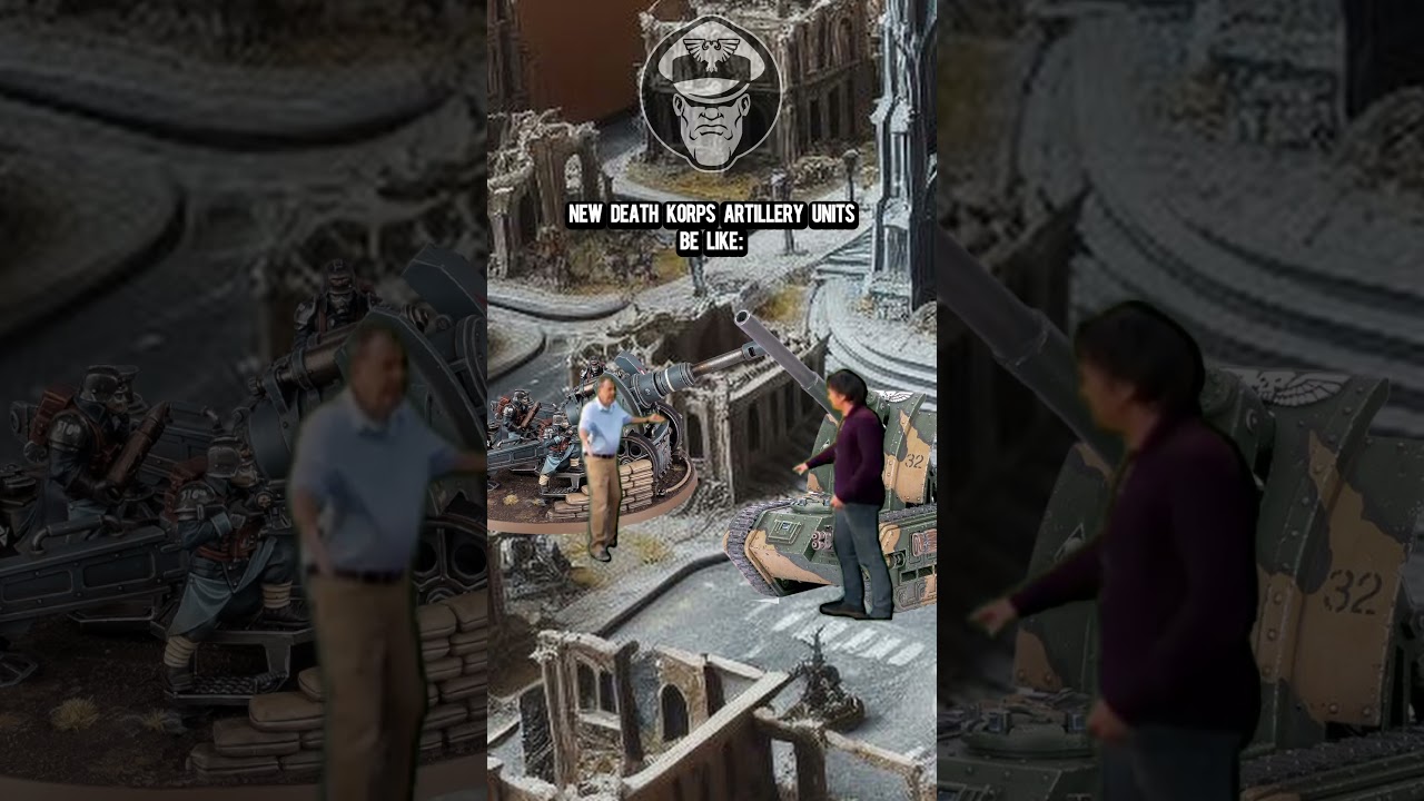 New Death Korps Artillery units in the Imperial Guard Codex be like: