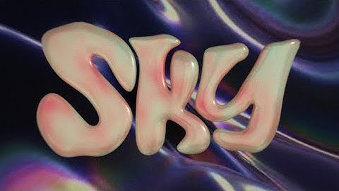 FISHEYE TEXT animation & Custom Typography (blender 3d tutorial)