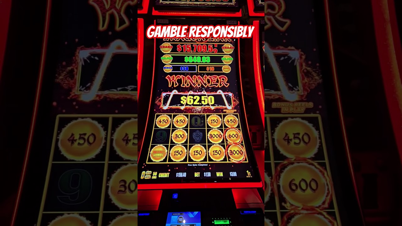 I Almost Walked Past THIS Dragon Link Machine 🐉💰 #shorts
