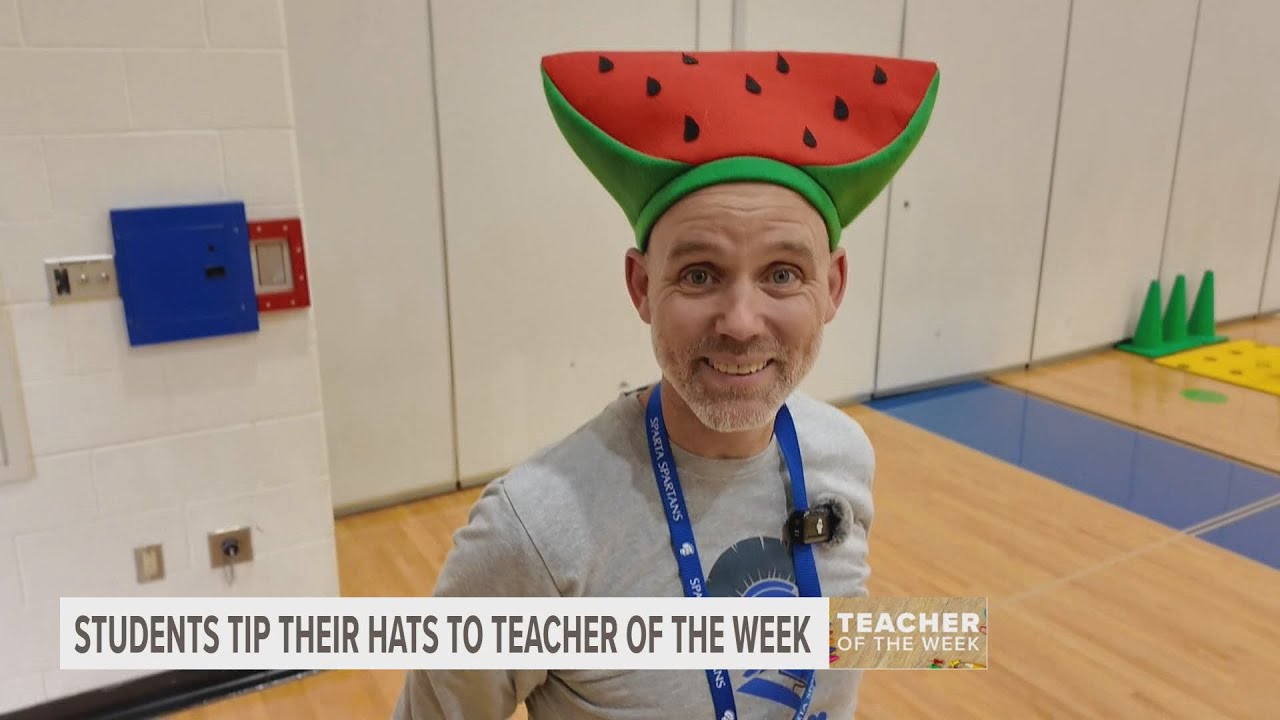 Teacher of the Week loved for the many hats he wears...literally