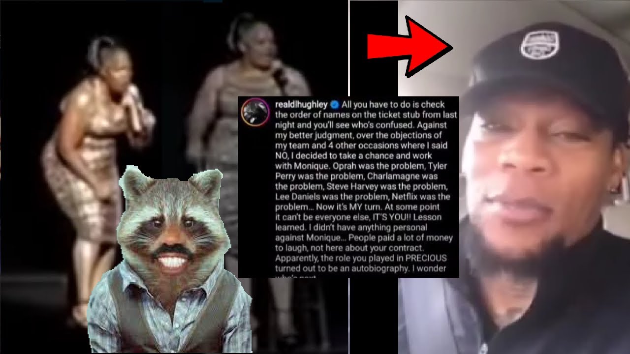 Monique Goes Off On ZESTY! DL Hughley On Stage, EXPOSES RaCOON Behavior ...