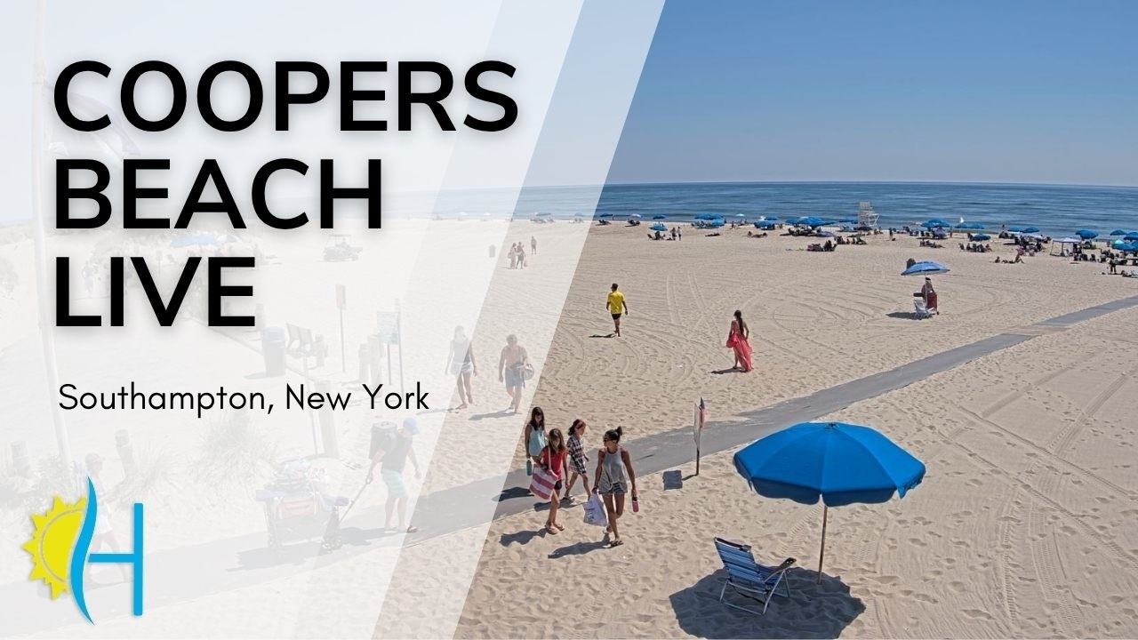 Coopers Beach Live Cam, Southampton Village, New York — Southampton, NY live camera thumbnail