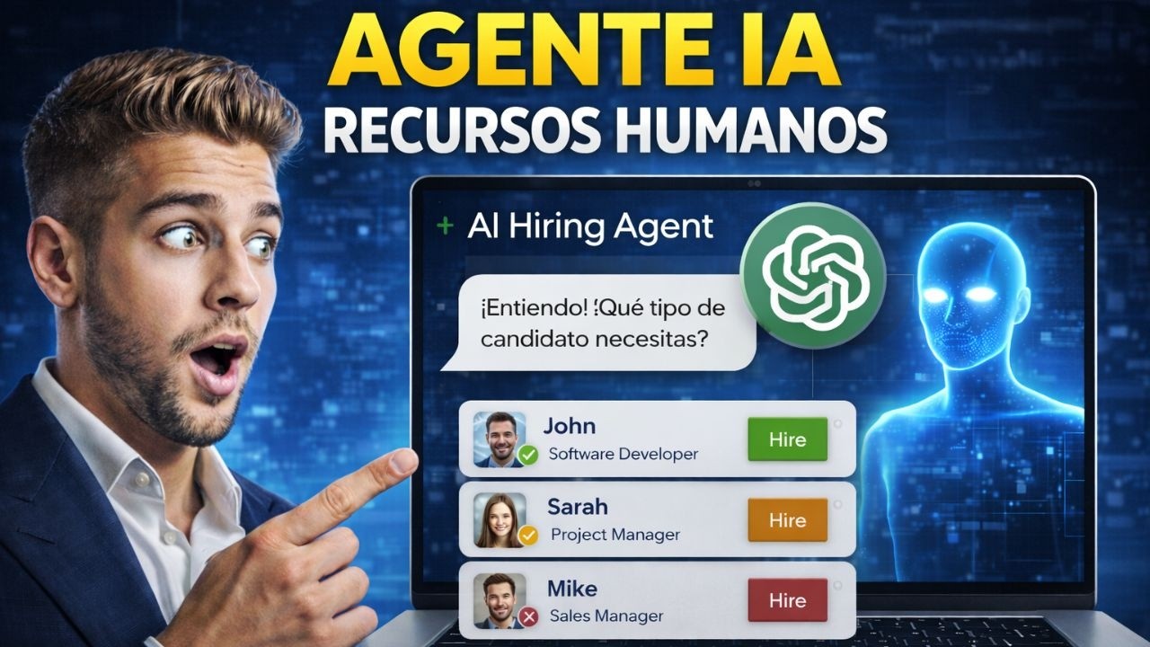 Vende Este Agente IA a Empresas y Cobra +1500€ El Servicio que Todas las Empresas Necesitan (RRHH)