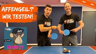 Affengeil? Lange Noppe - Monkey Off- Holz Banana Sauer & Tröger Tischtennis Testvideo