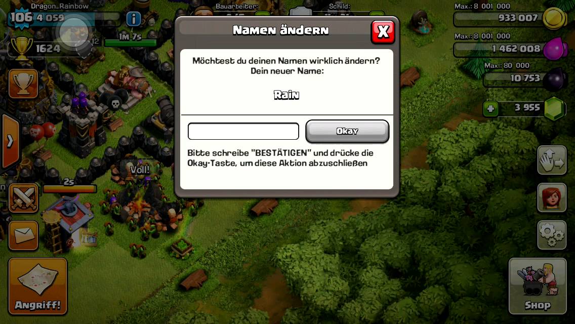 Wie Kann Man Seinen Namen In Clash Royale ändern Wie ändert man seinen Namen? | Clash of Clans Wiki - YouTube