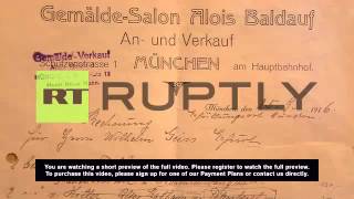 Germany: This painting by HITLER could sell for over $60,000