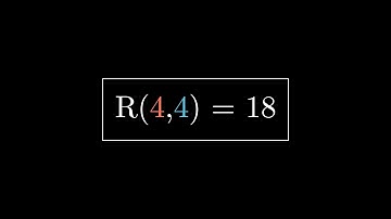 R(4,4) = 18: A Proof Without Words