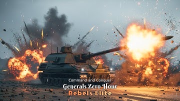 1v7 GLA Toxin War | USA Commander in Chief – C&C Generals Zero Hour Rebels Elite Mod