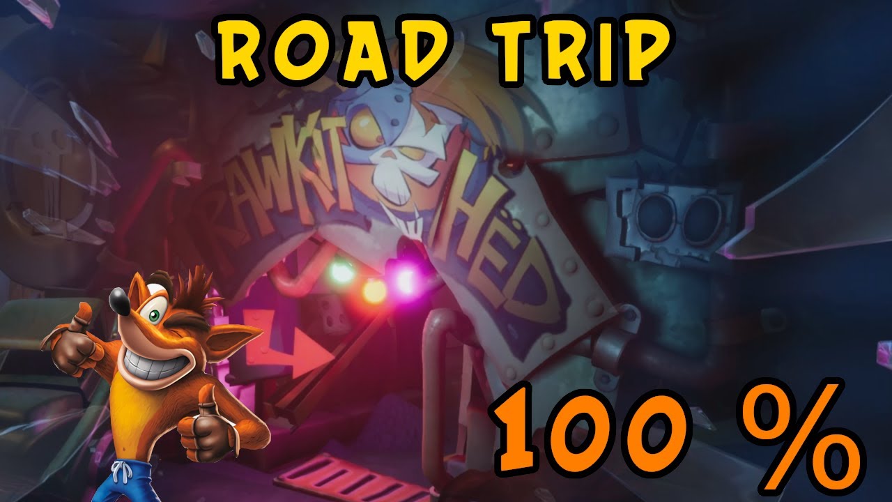 Crash Bandicoot 4 Level 1 Alle Kisten Crash Bandicoot 4 - Road Trip 100% Walkthrough (Alle Edelsteine