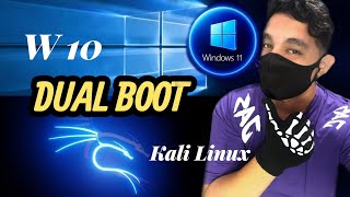 🔥 Dual Boot Definitivo: Windows 10/11   Kali Linux Paso a Paso (Desde PC o Teléfono) 🔥