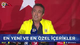 Başkanımız Ali Y. Koç ve Yöneticimiz Selahattin Baki Basın Toplantısı | Galatasaray 0-1 Fenerbahçe