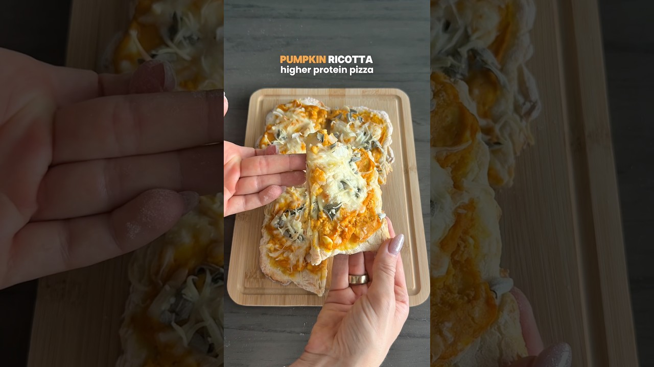 ПИЦЦА С ТЫКВОЙ И РИКОТТОЙ🍕 