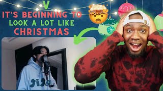 V of BTS - “It’s Beginning To Look A Lot Like Christmas” Reaction🎄