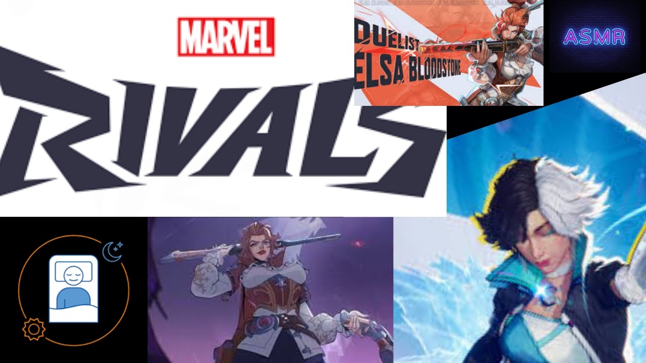 Some Marvel Rivals ASMR (Elsa& Luna)(Rivals ep#1)