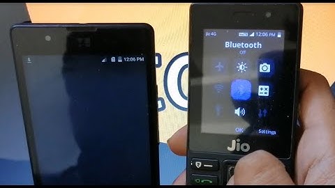 how to send video by bluetooth in jio phone f220b