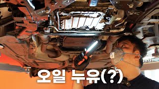 진짜 누유일까? (BMW X5 E70 48i 복원 EP4)