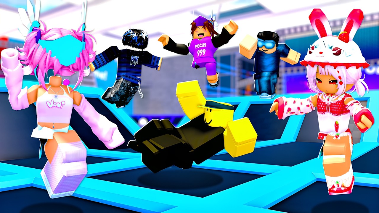 Staying OVERNIGHT at a TRAMPOLINE PARK..