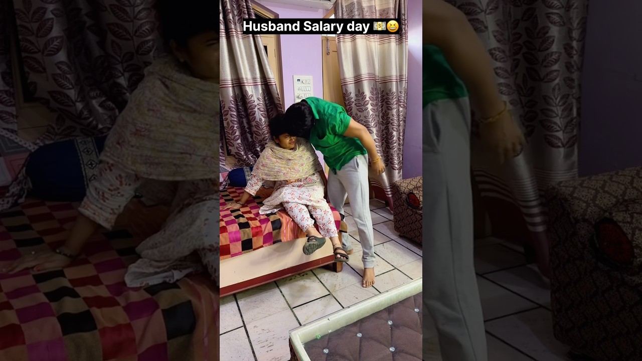 Husband wife fun 🤩😆#comedy #youtubeshorts #funny #shortfeed #comedymove #couples #viral