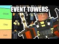 I ranked every tds event tower