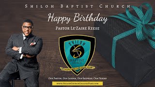 Pastor Le'Zaire Reese Birthday Service