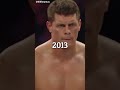 Evolución de Cody Rhodes #shorts #short  #wwe