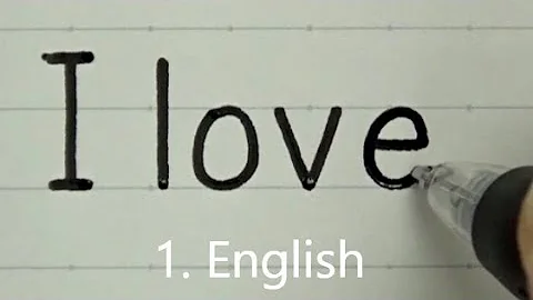 how do you write i love you in cursive