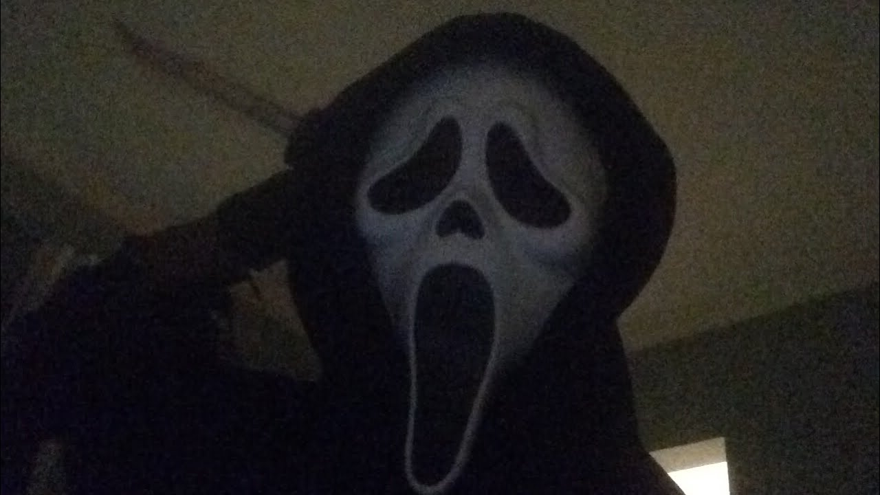 Scream Ghostface Costume Test - YouTube