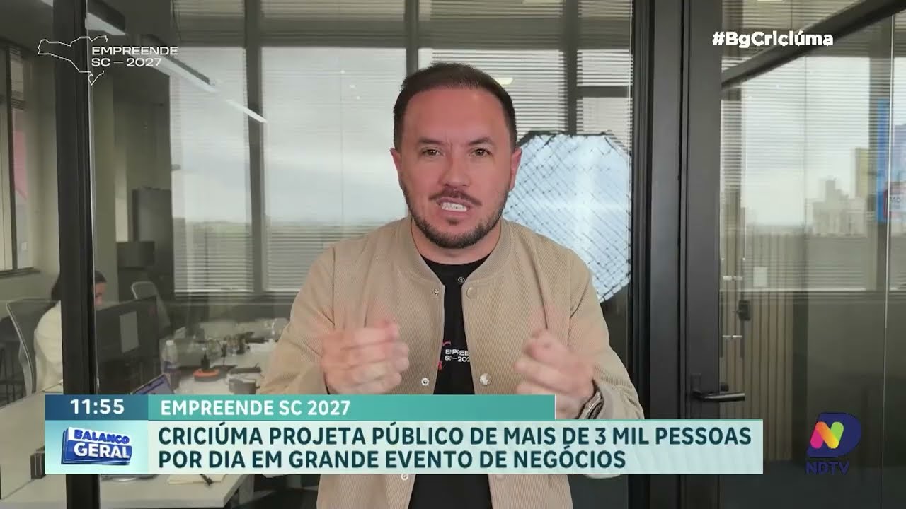 Criciúma recebe lançamento do Empreende SC com novidades para 2027