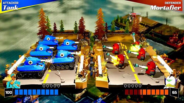 Advance Wars... But With Aliens -- Earth vs Mars