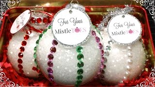 Christmas Holiday Gift Idea: Foot Soak Filled Ornaments!