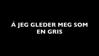 Video thumbnail of "jokke gleder meg som en gris"