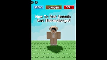 How To Get The New Cosmic And Stormcharged Mutation (220x) #growagarden 