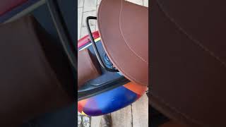 1959 vespa overhaul. Crazy paint job. First start.