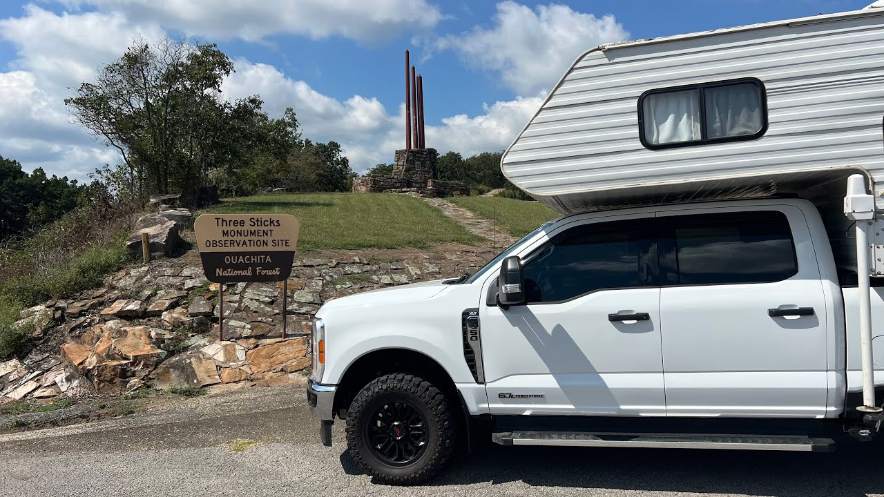 Cedar Creek Ouachita National Forest - Three Sticks Monument ...